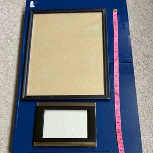 Black and Gold Picture Frames set of 2